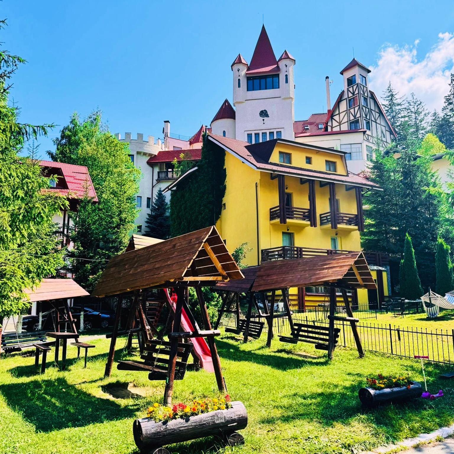 Hotel Sunray-Vilagalbena Poiana Brașov Exterior foto